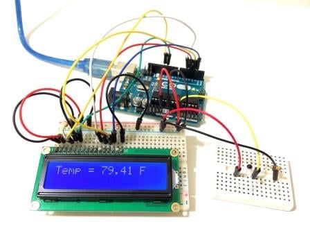 Make An Arduino Temperature Sensor Thermistor Tutorial