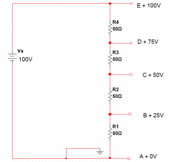 How Voltage Dividers Work Circuit Basics