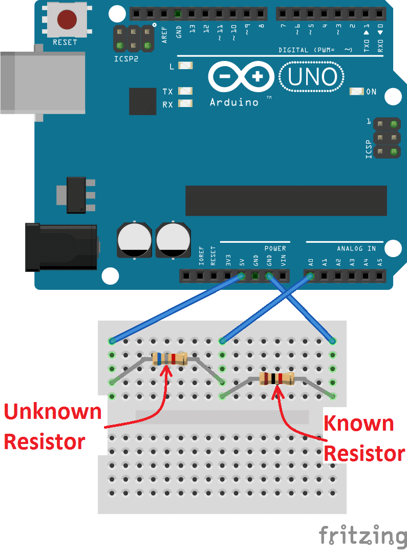 How to make an Arduino Ohm meter