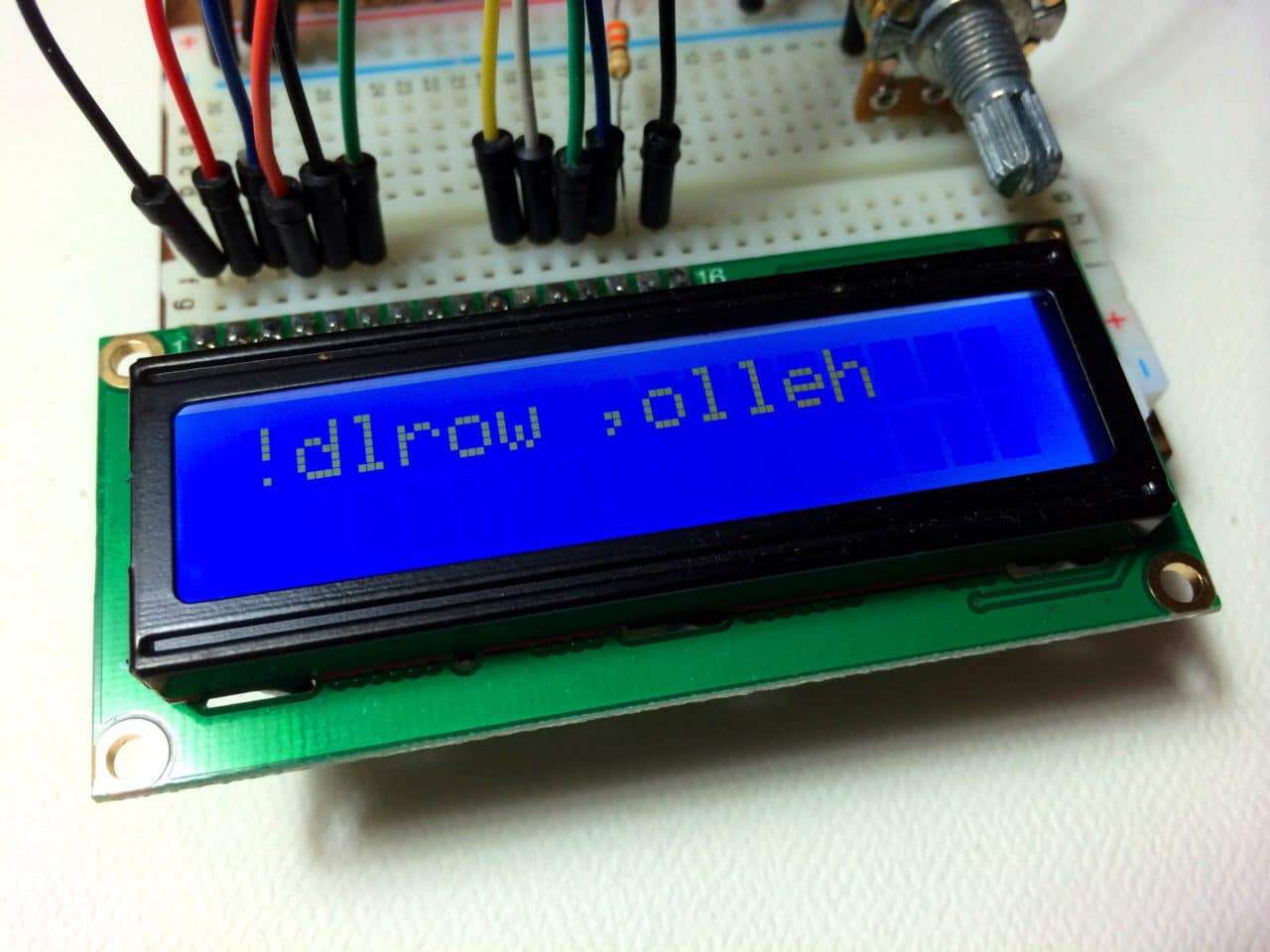 Programming an Arduino LCD