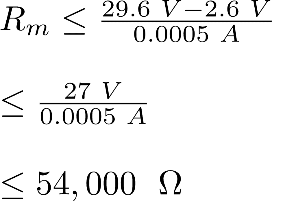 Formula to calculate mute resistor solved