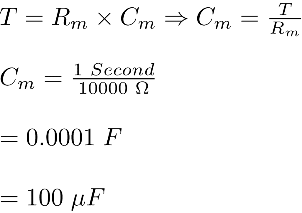 Formula to calculate ramp up and ramp down of mute circuit solved