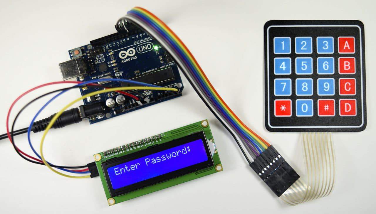 Arduino Keypad Tutorial - Keypad Password