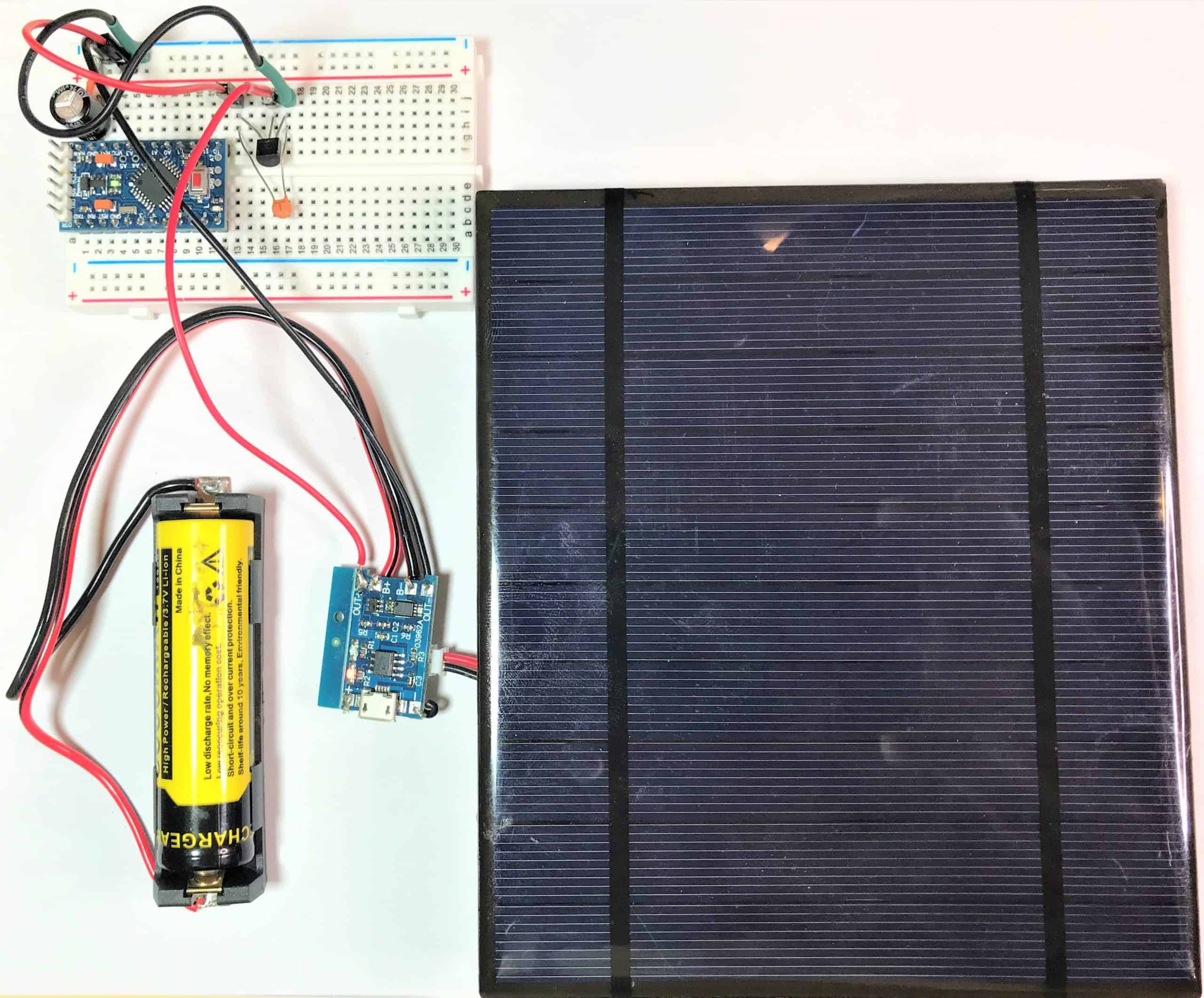 How to Use Solar Panels to Power the Arduino - Solar Powered Arduino Devices