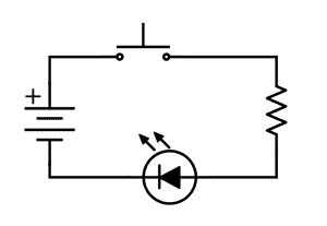 Buttons and switches - push button circuit