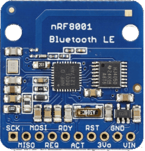 How to Use Bluetooth on the Arduino - nRF8001 Pinout