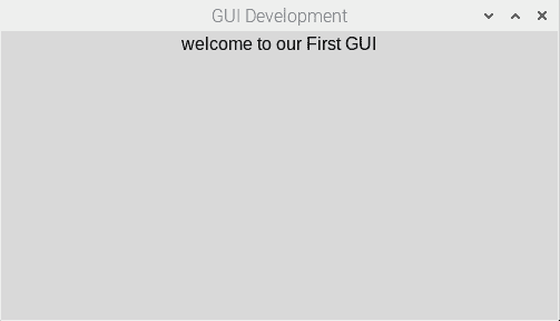 How to Create User Interfaces - Simple Hello World GUI