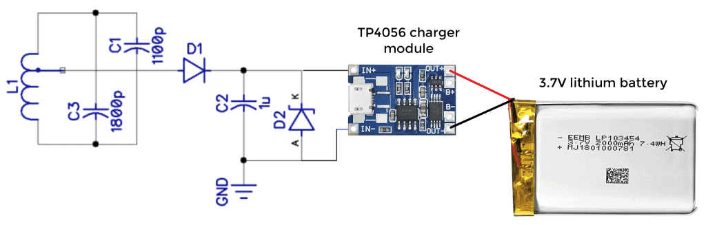 Wireless Power Transmission - Battery Charger