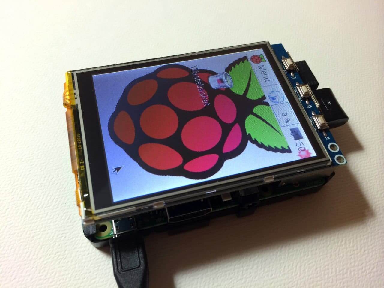 Écran tactile 3,5 « pour Raspberry Pi 3/2 / b / b + / a / a +