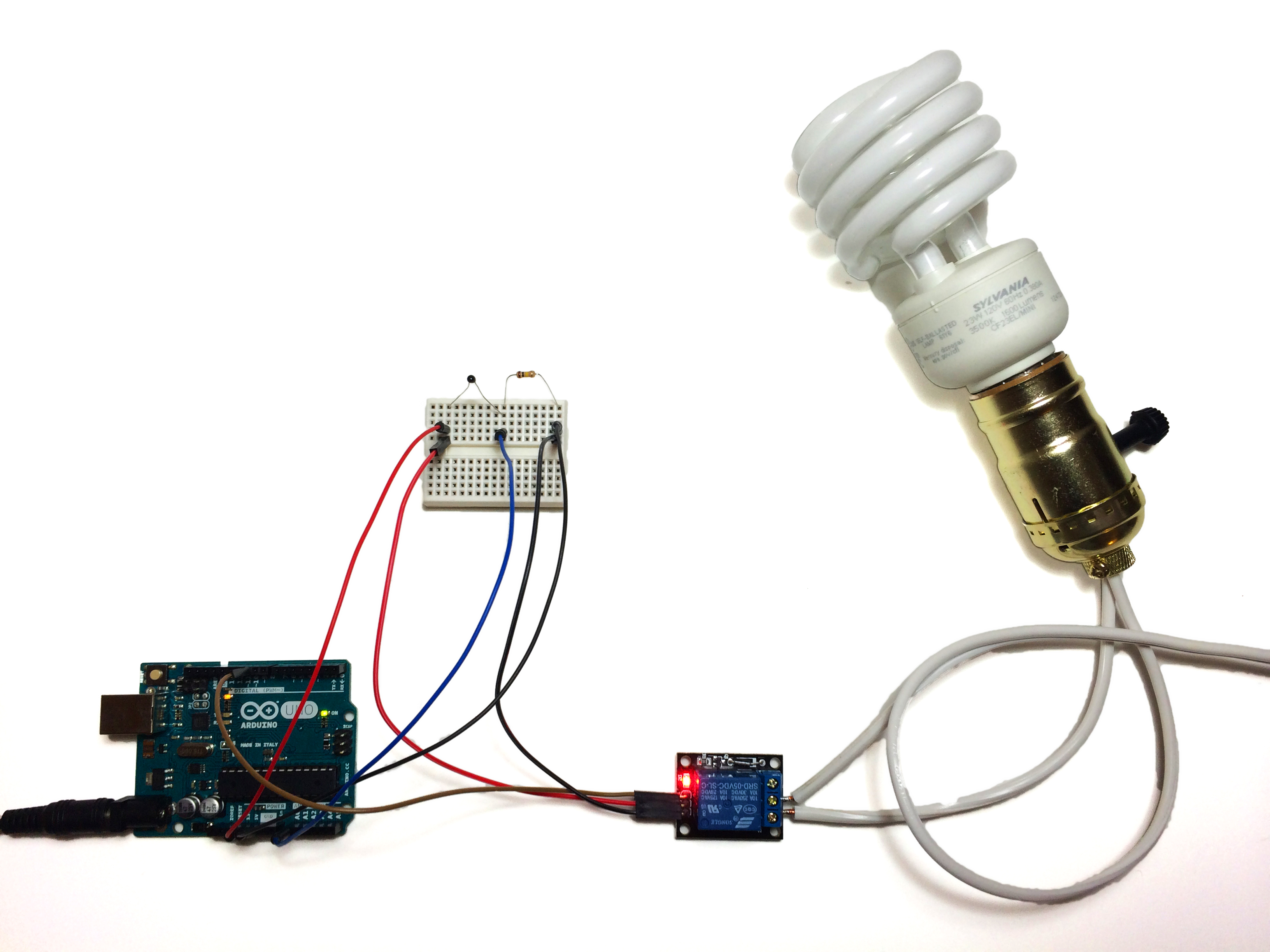 How To Set Up A 5V Relay On The Arduino - Circuit Basics