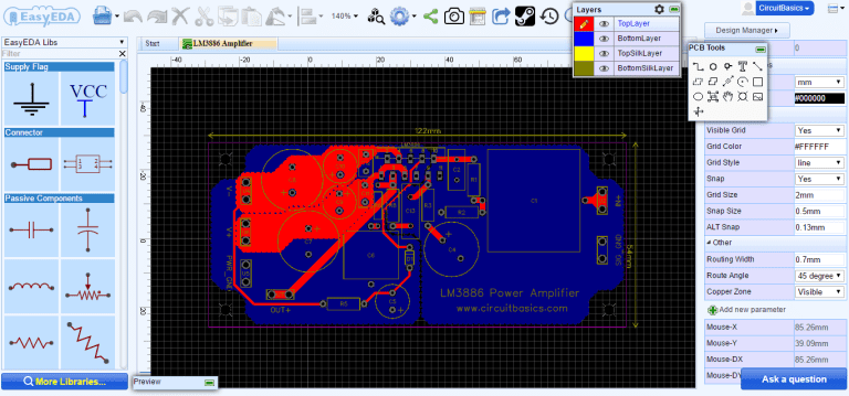 A Complete Guide to Design and Build a Hi-Fi LM3886 Amplifier - Circuit ...