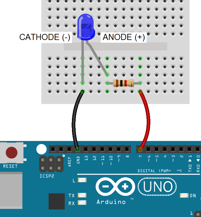 How to Set up Seven Segment the Arduino - Circuit Basics