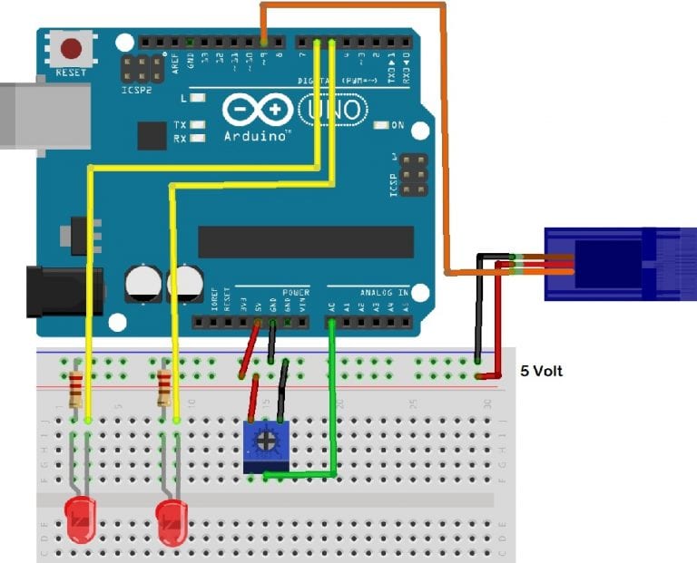 How To Control Servos With The Arduino Circuit Basics 6453