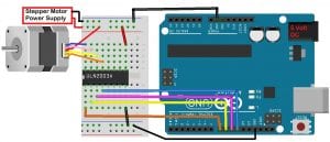 How to Use Stepper Motors on the Arduino - Circuit Basics