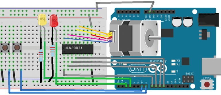 How to Use Stepper Motors on the Arduino - Circuit Basics