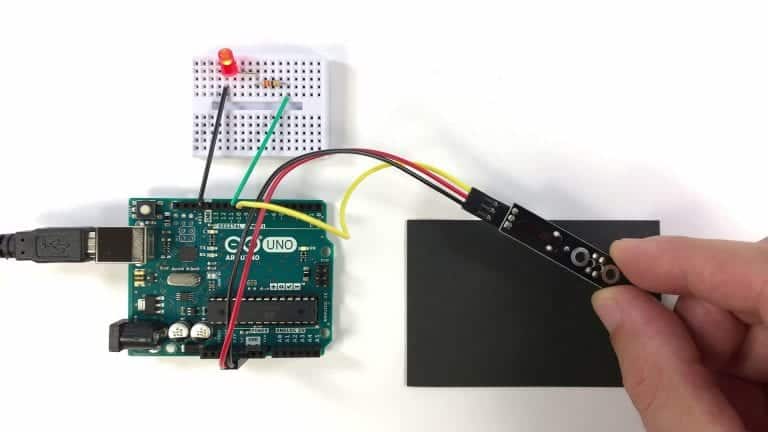 Arduino Line Tracking Project with the Keyes KY-033 Tracking Sensor.jpg