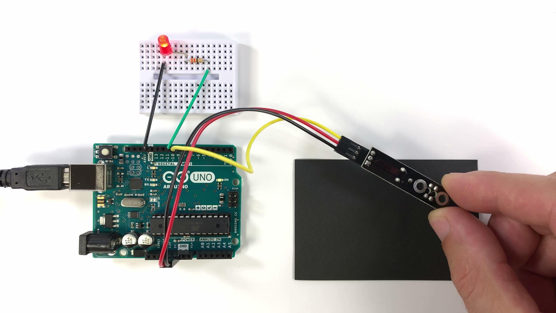 How to Use Obstacle Avoidance and IR Tracking Sensors on the Arduino -  Circuit Basics