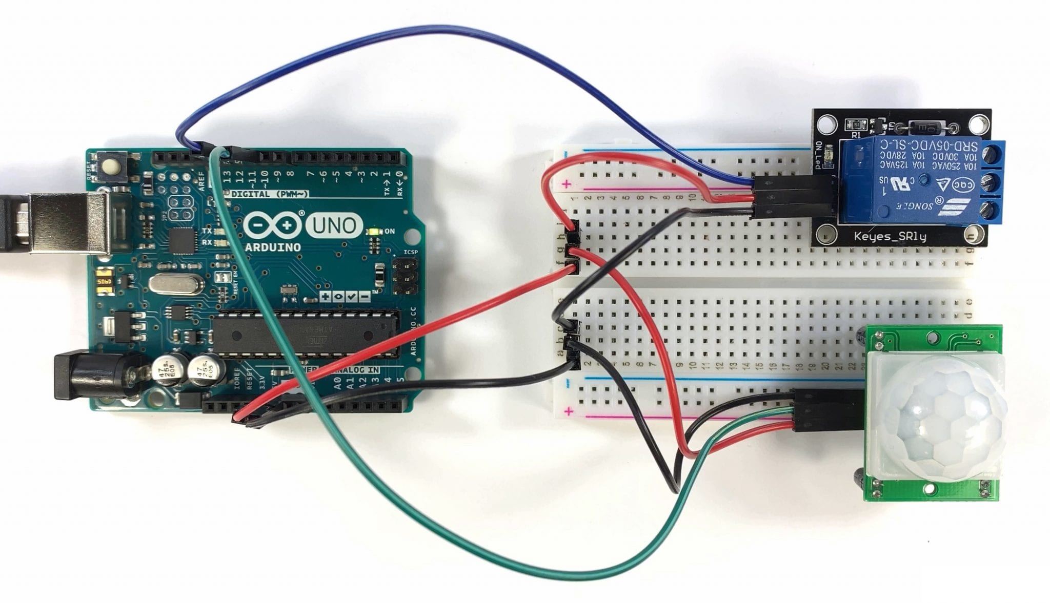 How To Setup Passive Infrared Pir Motion Sensors On The Arduino