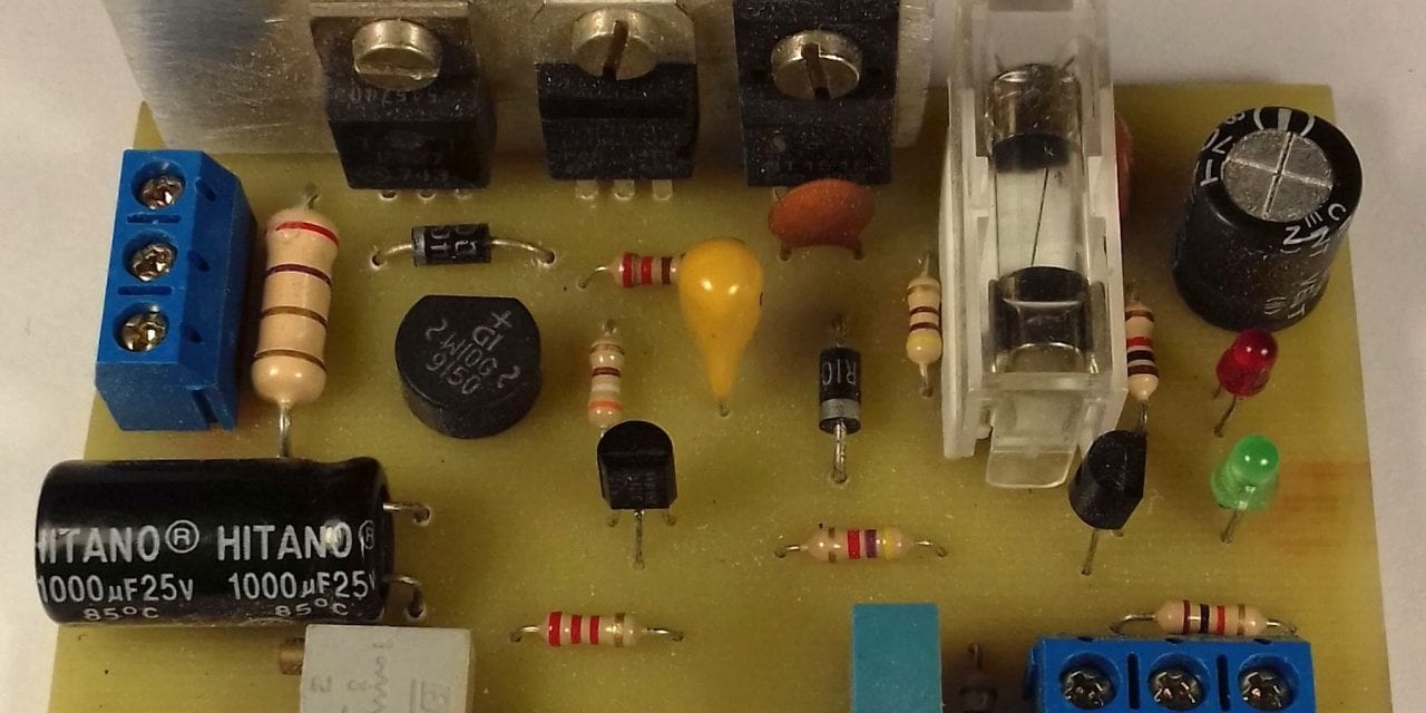 Protection Circuits - Completed PCB