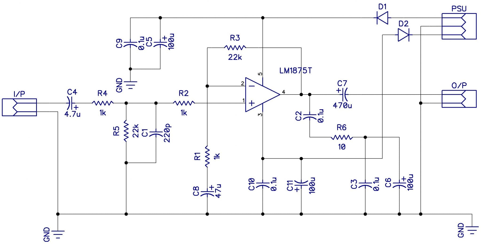 Build a High Quality Audio Amplifier with the LM1875 - Circuit Basics