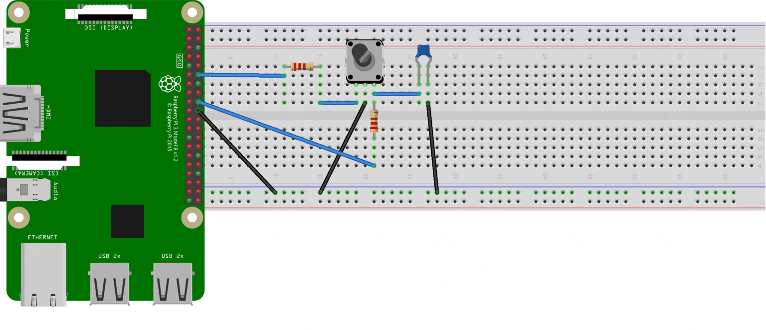 How to Use Potentiometers on the Raspberry Pi Circuit Basics