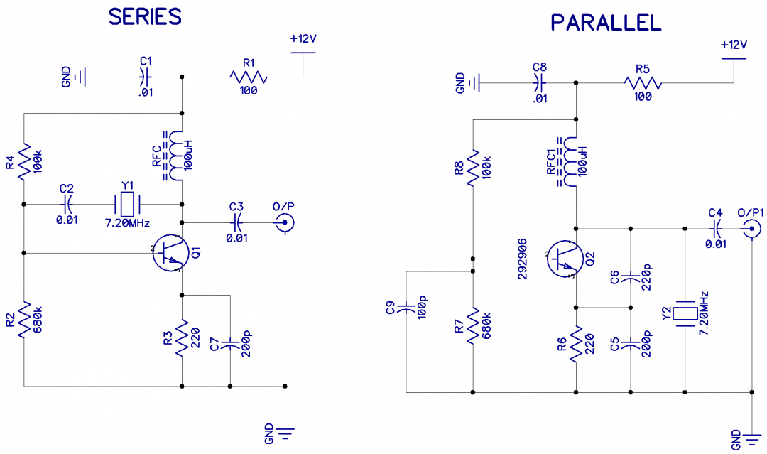 How To Build Crystal Oscillator Circuits Circuit Basics 0545