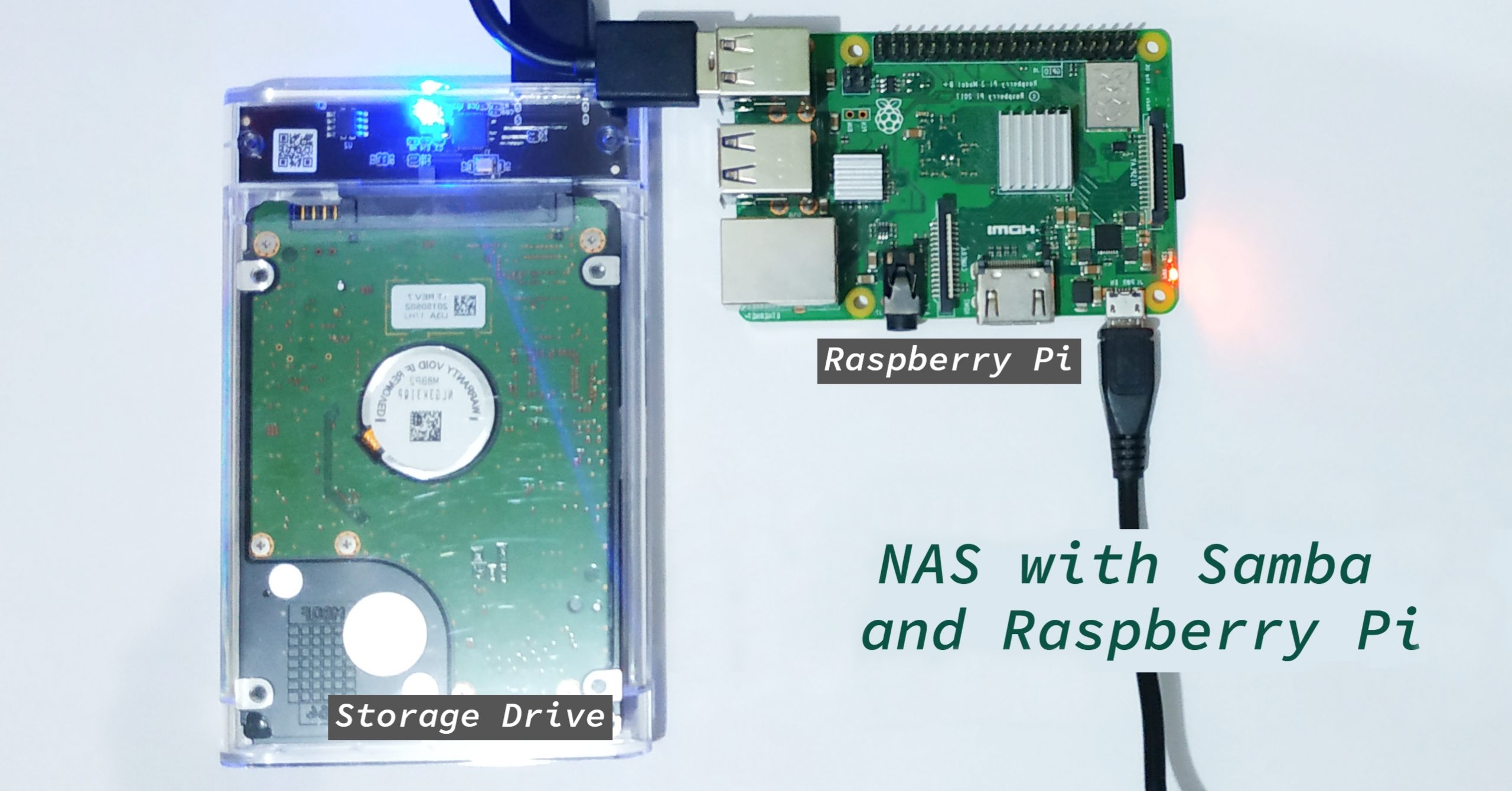 How to Create a Raspberry Pi 4 NAS Drive
